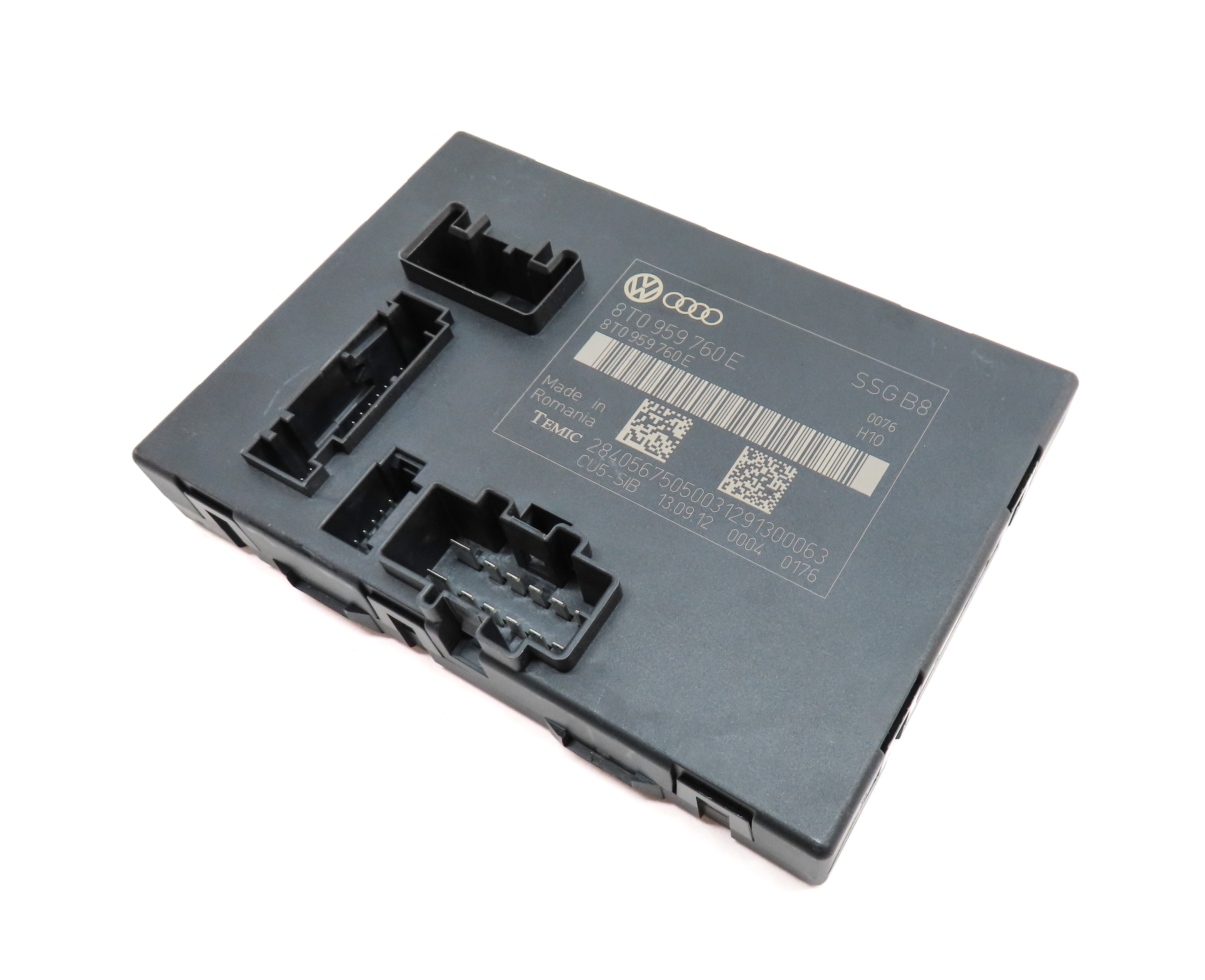 10-17 AUDI A5 B8 8T FRONT LEFT OR RIGHT MEMORY (NON SPORT) SEAT CONTROL MODULE — exact item pictured